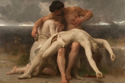 &#039;El primer duelo&#039;, de William Bouguereau.