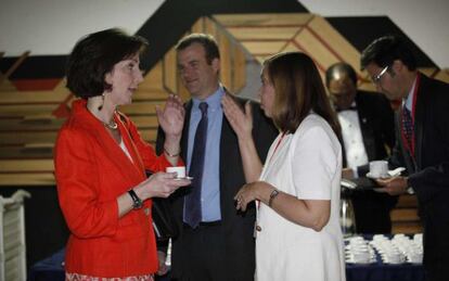 Roberta Jacobson y Josefina Vidal, en La Habana