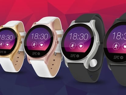 Nuevos relojes inteligentes y pulseras fitness de SPC