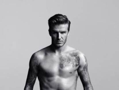David Beckham, en la nueva campaña de su línea de ropa interior para H&M.
