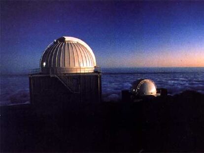 Observatorio de Roque de los Muchachos en la isla de La Palma.