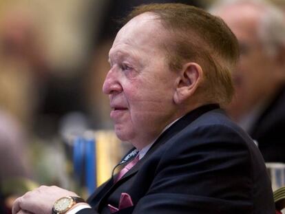 Sheldon Adelson, propietario de Las Vegas Sands.