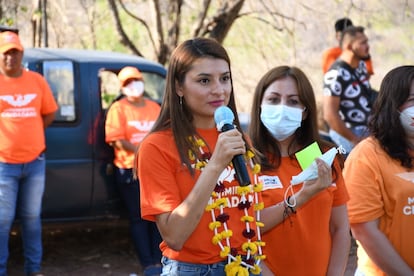 Marilú Martínez Núñez, candidata de Movimiento Ciudadano a la alcaldía de Cutzamala de Pinzón (Guerrero)