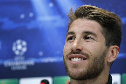 Ramos, durante la rueda de prensa.