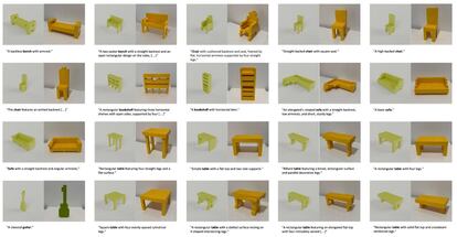 Estructuras creadas con LegoGPT