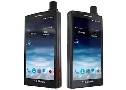 El uso de este Thuraya es el mismo que el de cualquier otro móvil Android, aunque con la conectividad satélite
