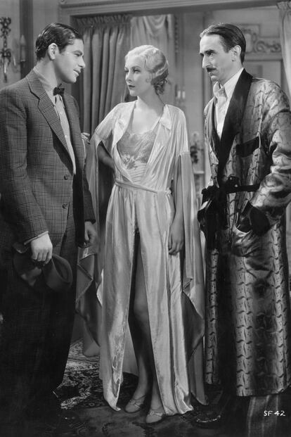 Karen Morley en una escena de Scarface (1932).