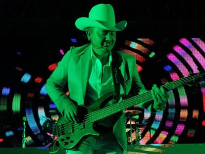 Kevin Amalio Hernández, cantante de la agrupación ‘H Norteña’, en agosto de 2023.