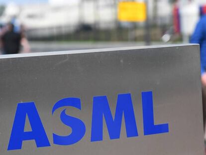 Logo de la compañía holandesa ASML