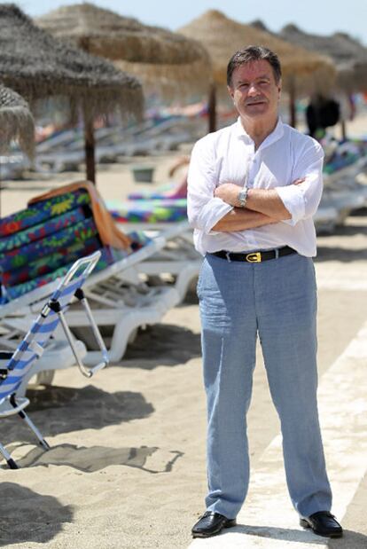 Norberto del Castillo, presidente de la Federación Andaluza de Empresarios de Playa.