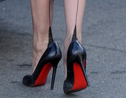 Unos zapatos Louboutin.