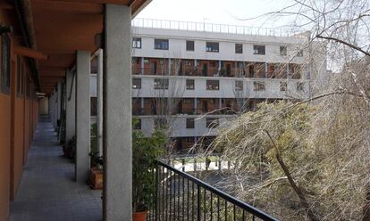 La casa Bloc, en el barrio de Sant Andreu de Barcelona donde se encontró el cadáver.