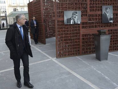 El lehendakari, Íñigo Urkullu en el Parlamento vasco.  