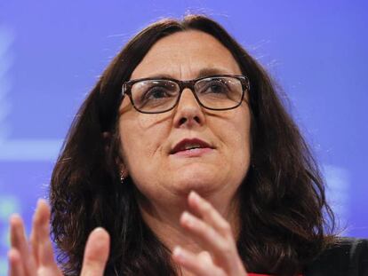 La comisaria europea, Cecilia Malmstr&ouml;m