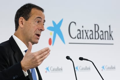 El consejero delegado de CaixaBank, Gonzalo Gortázar.