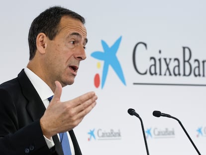 El consejero delegado de CaixaBank, Gonzalo Gortázar.