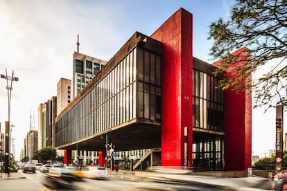 El Museo de Arte de S&atilde;o Paulo (MASP).