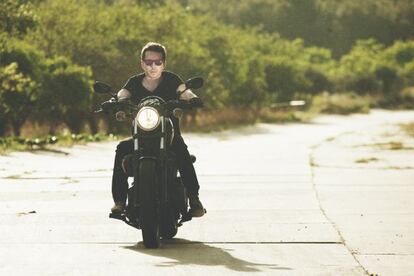 Jorge Lorenzo en una imagen para la campaña de Skull Rider.