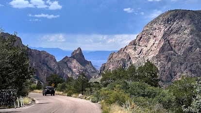 Vista del Parque Nacional Big Bend, en Texas, el 19 de septiembre.
