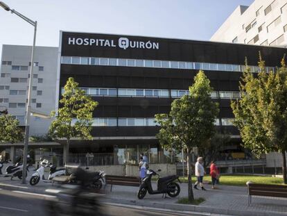 El hospital Quir&oacute;n de Barcelona, una de las cl&iacute;nicas privadas m&aacute;s grandes