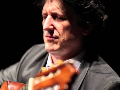 El guitarrista flamenco Juan Manuel Ca&ntilde;izares.