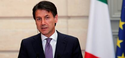 Giuseppe Conte, primer ministro de Italia