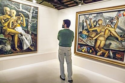 Con un fondo de 5.000 obras y una magnífica bodega, el Museo de la Fundación Gregorio Prieto ofrece una retrospectiva del artista valdepeñero, amigo de García Lorca.
