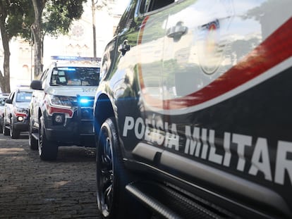 Policía Militar de São Paulo.