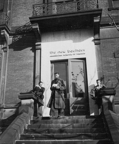 Exterior de la New Bauhaus School of Design en Chicago, en 1938. / Moholy-Nagy Foundation