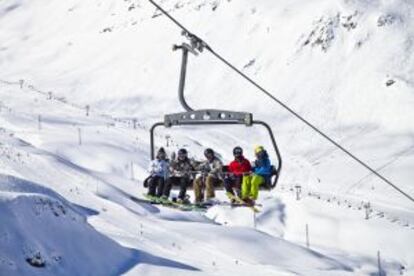 Telesilla en Formigal.