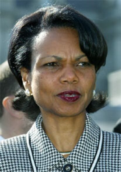 Condoleezza Rice, en una imagen tomada ayer.