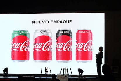 Presentación de la nueva imagen de Coca-Cola