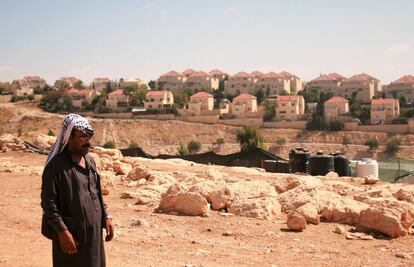 Un representante de los beduinos en Abu al-Nuwar.