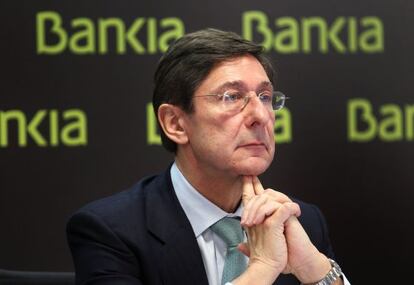 El presidente de Bankia, José Ignacio Goirigolzarri