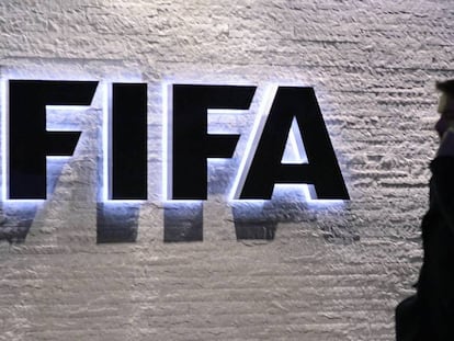 Imagen de la fachada de la FIFA. 