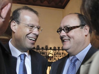 José Luis Pego y Javier García de Paredes, dos de los exdirectivos denunciados.