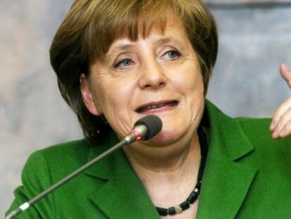 La canciller alemana Angela Merkel