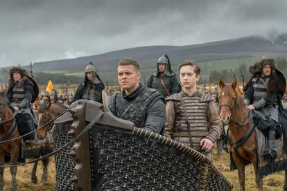 Ivar sin Huesos y el ejército rus, en uno de los capítulos finales de la serie 'Vikingos'.