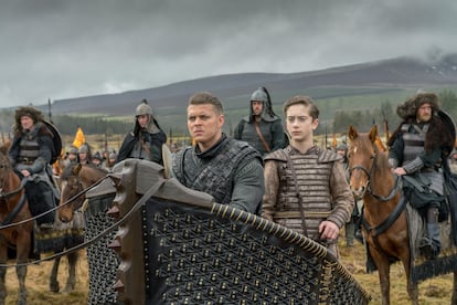 Ivar sin Huesos y el ejército rus, en uno de los capítulos finales de la serie 'Vikingos'.