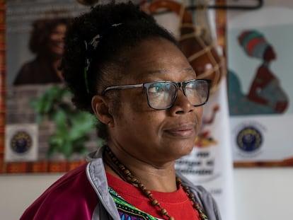 Martha Rentería, sabedora, curandera y partera afro que atiende en el Kilombo Niara Sharay, en Bogotá.