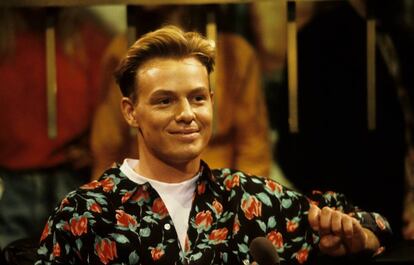 Jason Donovan a comienzos de los noventa, cuando era todavía un ídolo juvenil en Europa y Australia.