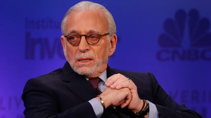 Nelson Peltz durante una charla en Nueva York en 2015.