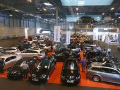 Vista del Salón del Vehículo de Ocasión de Madrid, que reúne una oferta de más de 3.000 automóviles y en torno a un centenar de expositores en el recinto de IFEMA. EFE/Archivo