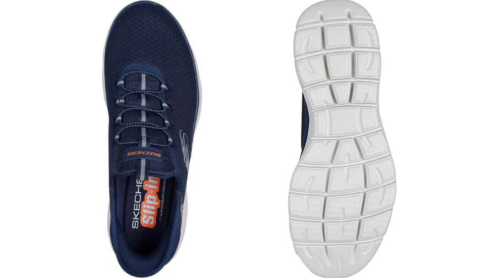 Las zapatillas Skechers tienen una suela flexible.