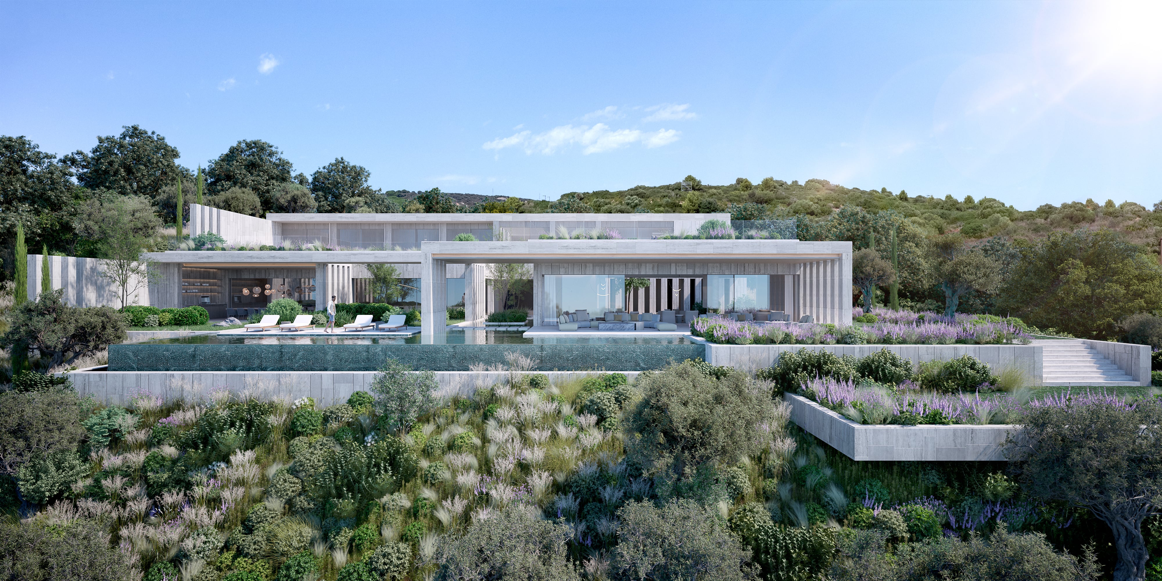 Sotogrande lanza una vivienda en simbiosis con la naturaleza y con vistas al mar por 12 millones de euros