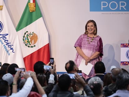 Xóchitl Gálvez en Ciudad de México, el 4 de julio de 2023.