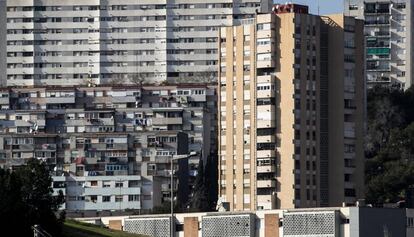 Vista de Ciutat Meridiana.