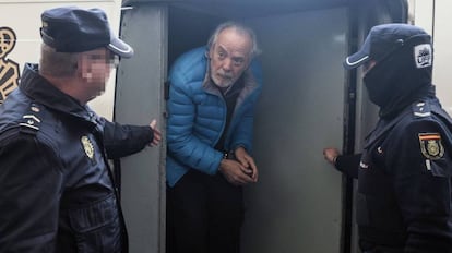El empresario Tolo Cursach llega a los juzgados de Palma, el pasado marzo.