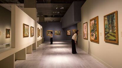 Una de las salas de la exposición 'Sorolla. Un jardín para pintar'.