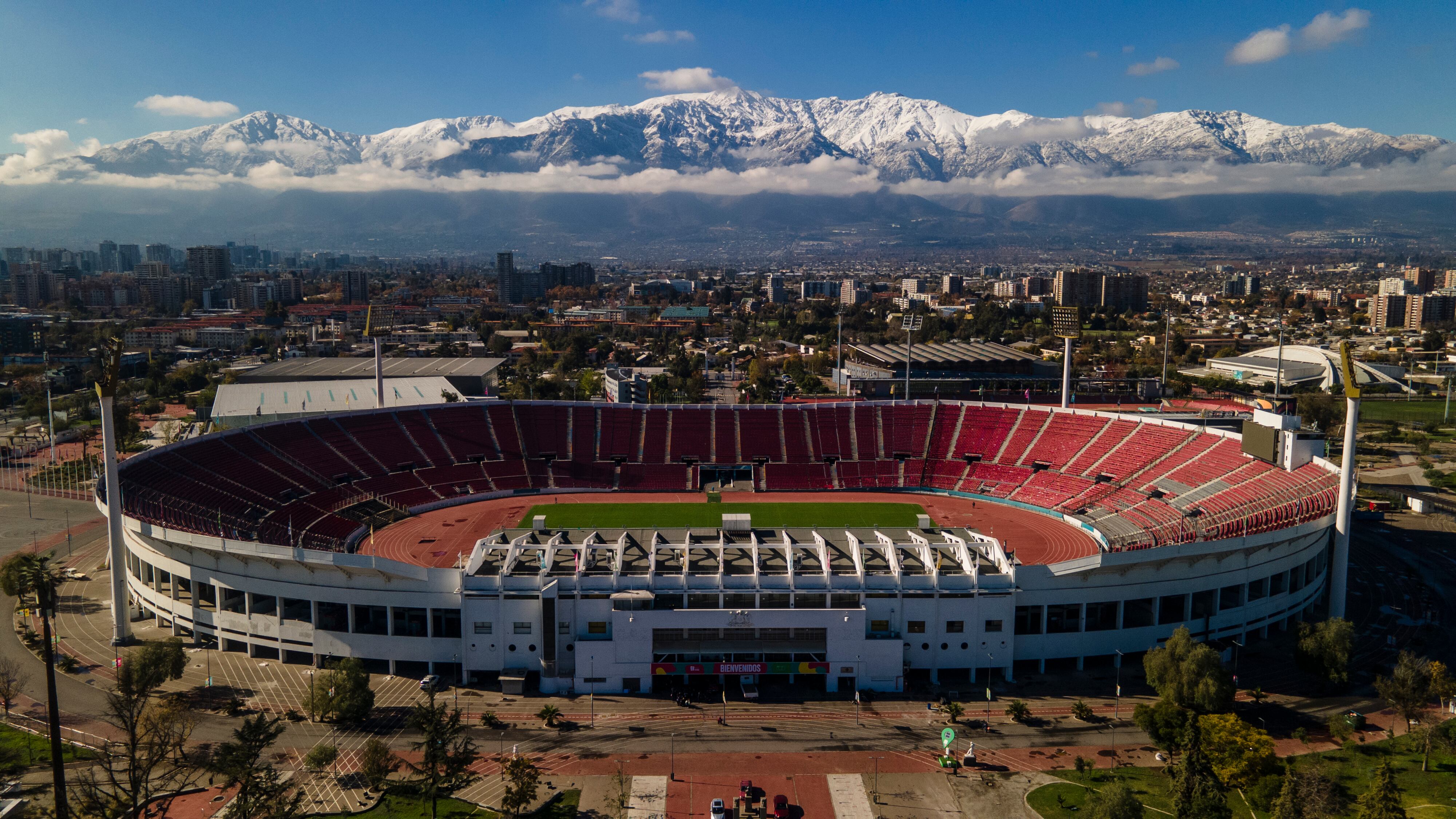Estadio Nacional Julio Martínez Prádanos, en Santiago, Chile.